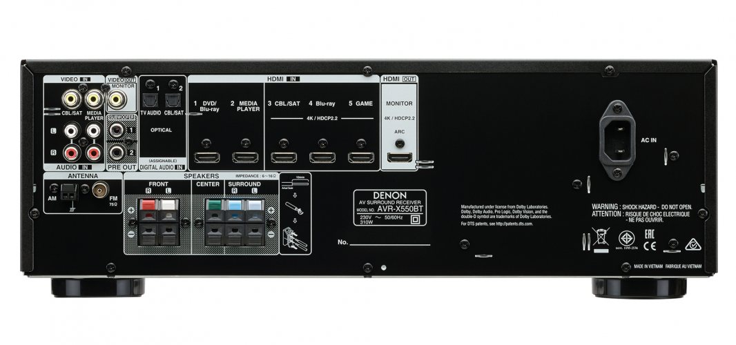 Denon AVR-X550BT