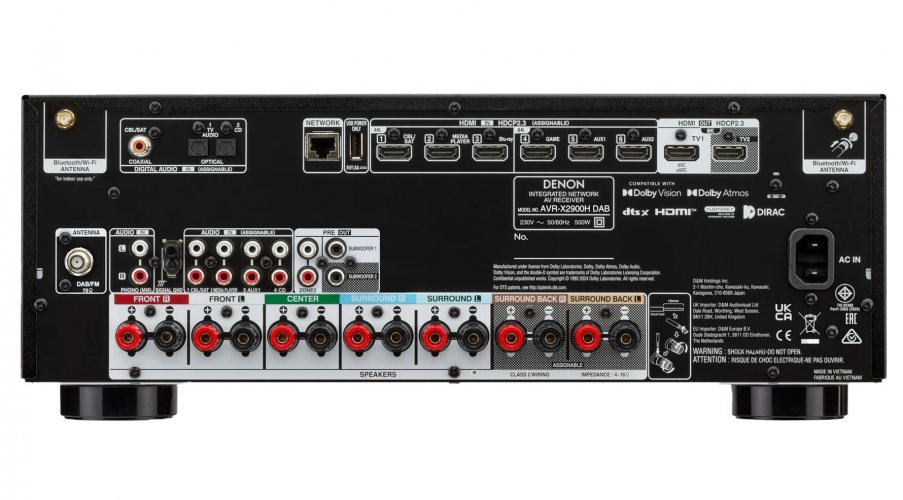 AV-ресивер Denon AVR-X2900H