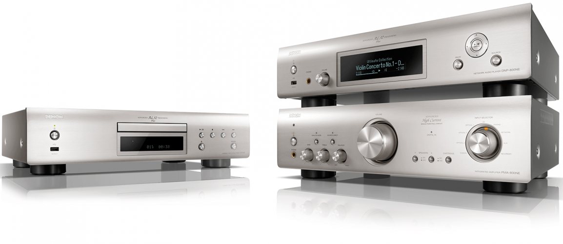 Denon 800 (Premium Silver)