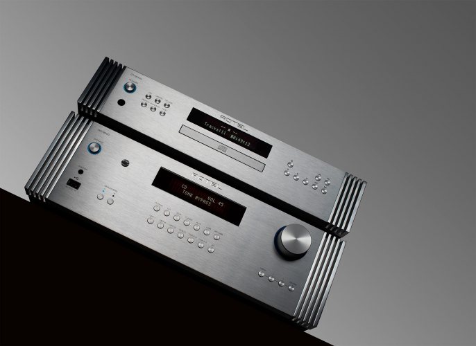 Rotel DT-6000 (Silver) с усилителем