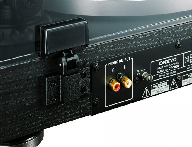 Onkyo CP-1050 (Black) задняя панель