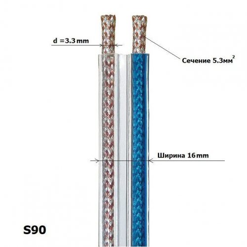 DAXX S90p-50 Размеры
