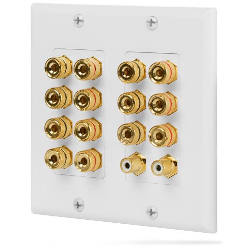 Fosmon 7.2 Surround Sound Wall Plate