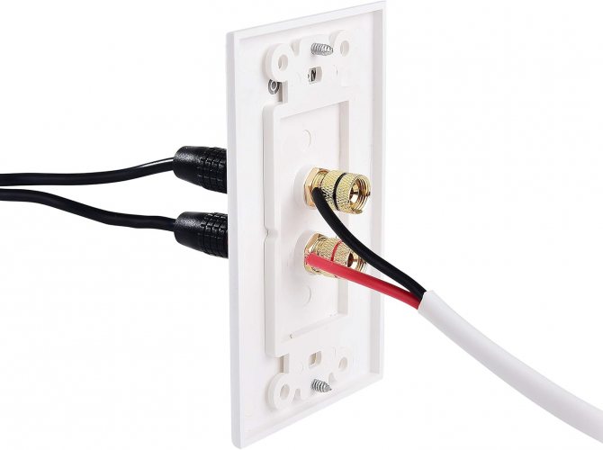 Акустическая розетка Fosmon Wall Plate - 1 Speaker