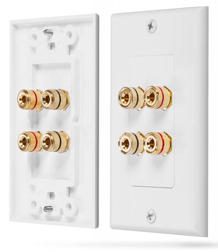 Акустическая розетка Fosmon Wall Plate - 2 Speakers