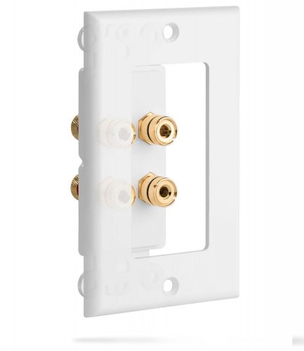 Акустическая розетка Fosmon Wall Plate - 2 Speakers