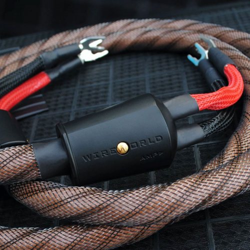 Пара готовых акустических кабелей с разъёмами Wireworld Eclipse 10 (2.5m)