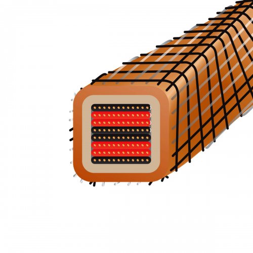 Wireworld Eclipse 10 Кабель в разрезе
