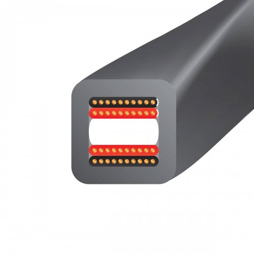 Акустический кабель с разъёмами Wireworld Equinox 10 Biwire (2.0m)
