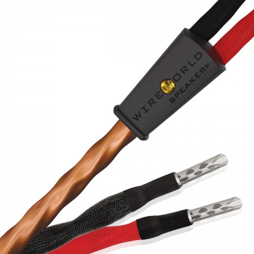 Пара готовых акустических кабелей с разъёмами Wireworld Mini Eclipse 10 (2.0m)
