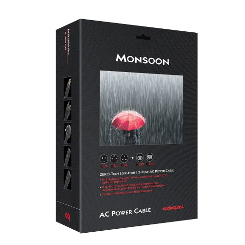 AudioQuest Monsoon C13 1.0 m Сетевой кабель