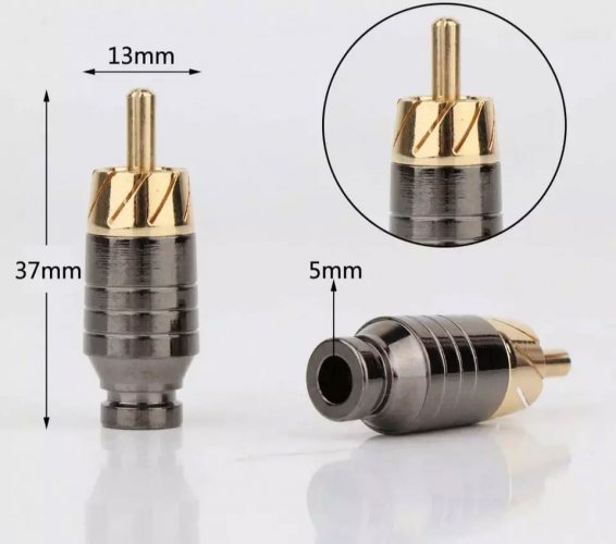 RCA-разъем Pailiccs RCA N1003