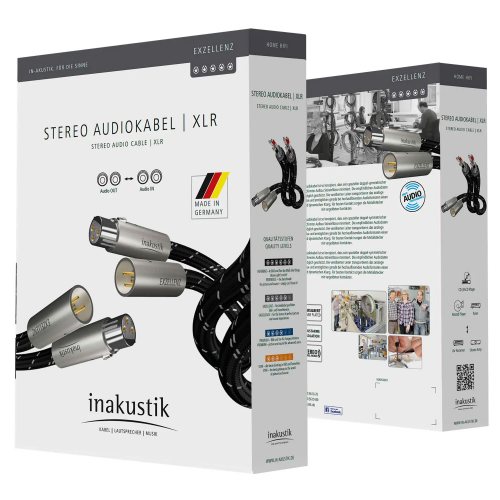 inakustik Exzellenz XLR 0.75 m Межблочный аудио кабель