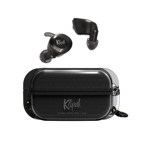 Klipsch T5 II True Wireless Sport (Black) с чехлом