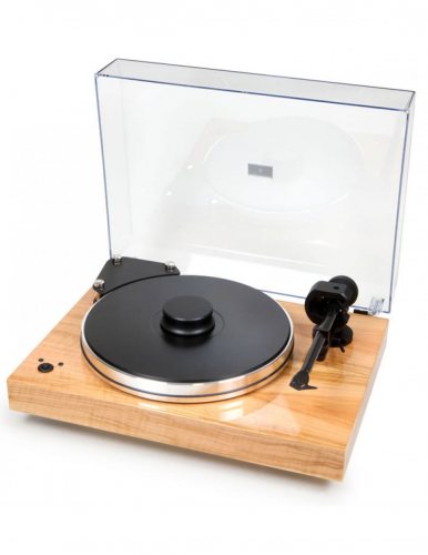 Pro-Ject Xtension 9 Evolution (Olive) крышка открыта