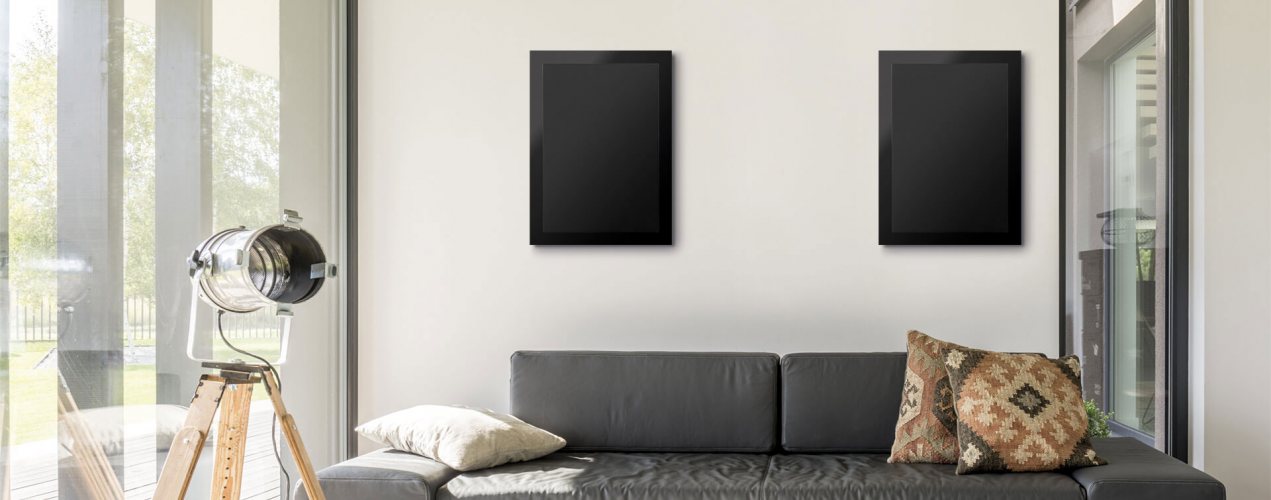 Monitor Audio SoundFrame 1 In-Wall (High Gloss Black)