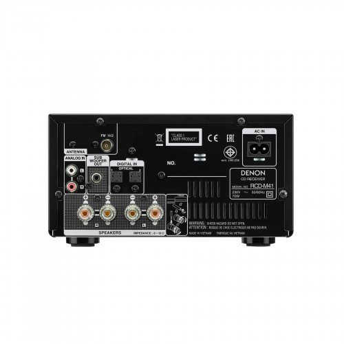 Музыкальный центр Denon D-M41 Black