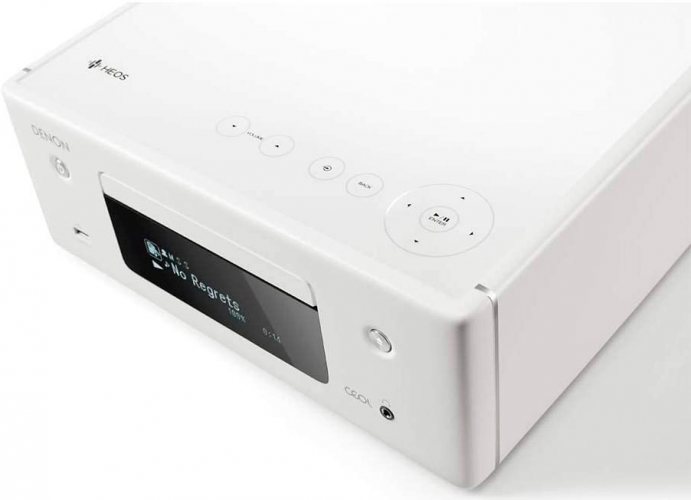 Denon RCD-N10 (White) верхняя панель