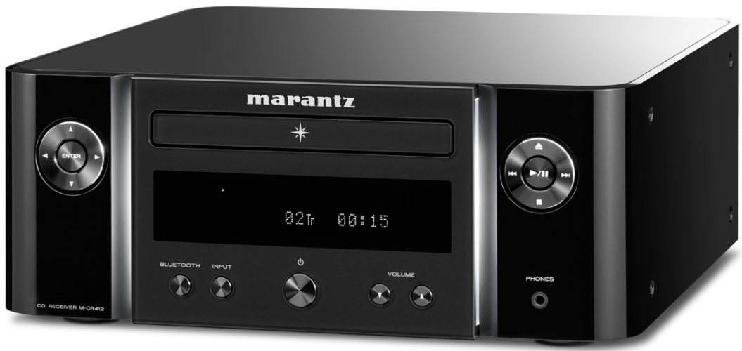Marantz M-CR412 (Black) передняя панель