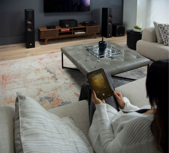 Bluesound POWERNODE N331 Black Мультирумный стример усилитель