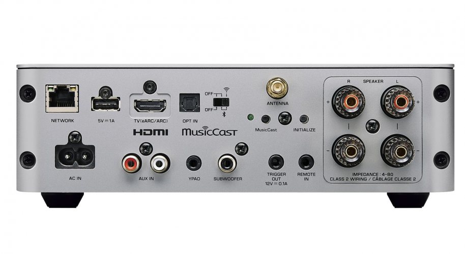 Мультирумный стример усилитель Yamaha WXA-70A (Silver)