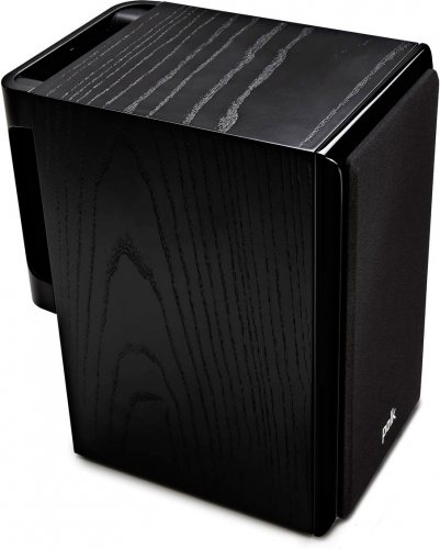 Polk Audio L100 (Black Ash) вид сбоку с решёткой