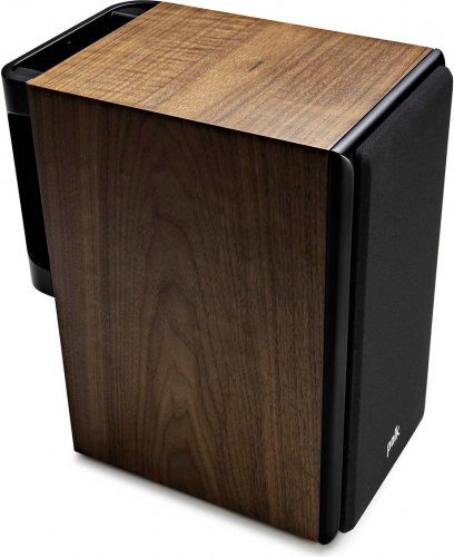 Polk Audio L100 (Brown Walnut) вид сбоку с решёткой