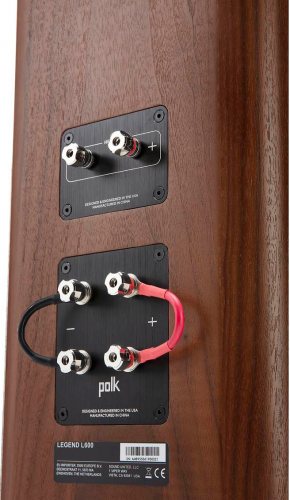 Polk Audio L600 (Brown Walnut) акустические разъёмы