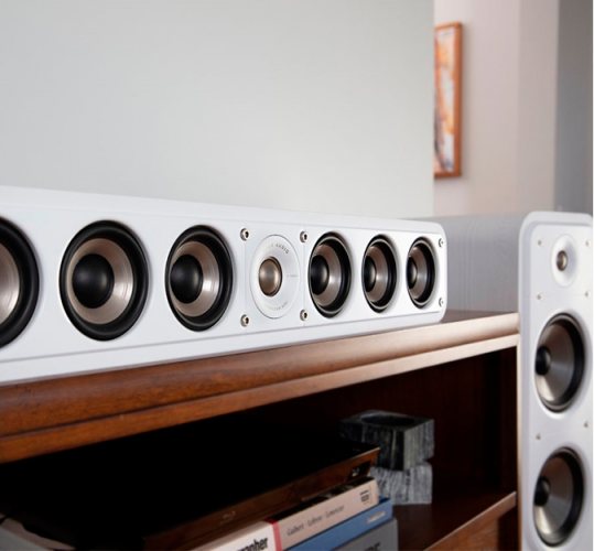 Polk Audio S35e (White Washed Walnut) в интерьере