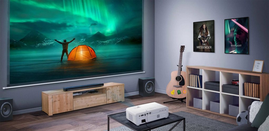 BenQ TK710STi В интерьере