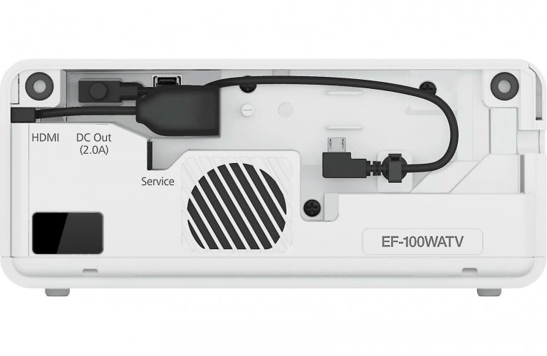 Epson EF-100 (White) задняя панель