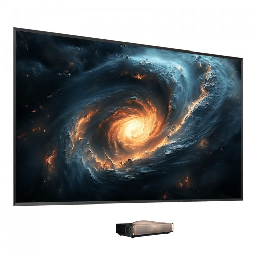 Hisense 110L9QD Вид слева