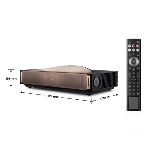 Hisense 110L9QD Размеры и пульт д.у. проектора