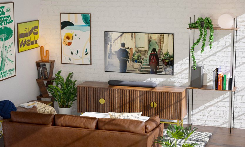 Bluesound PULSE CINEMA MINI Black В интерьере