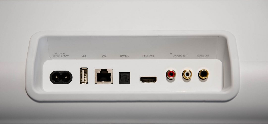 Bluesound PULSE CINEMA MINI Titan Разъёмы