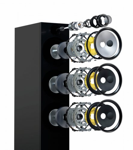 Bowers & Wilkins 603 S2 Anniversary Edition (Black) колонка в разрезе