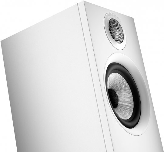 Bowers&Wilkins 607 (Matte White) вид сбоку