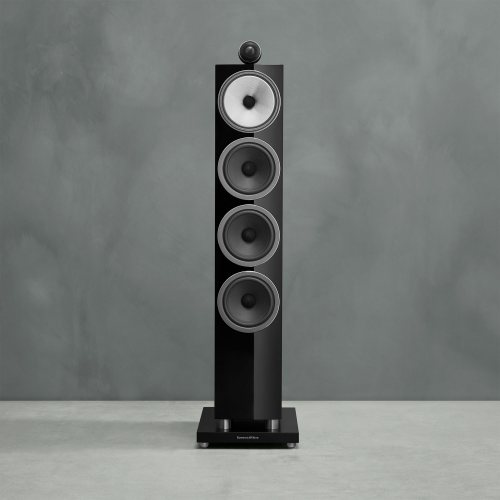 Bowers & Wilkins 702 S3 (Gloss Black) у стены