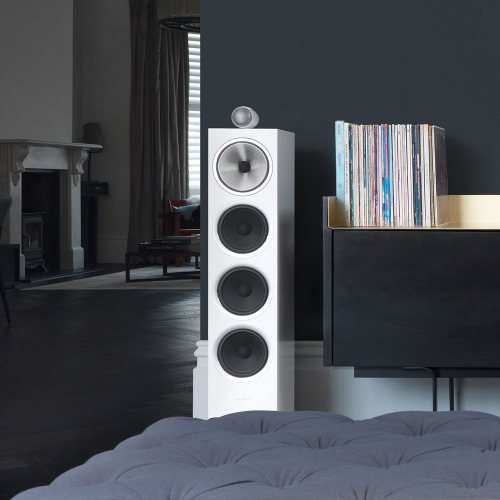 Bowers & Wilkins 702 S2 (Satin White) в интерьере