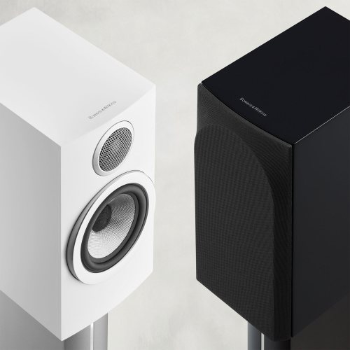 Bowers & Wilkins 707 S3 (Satin White) чёрная и белая