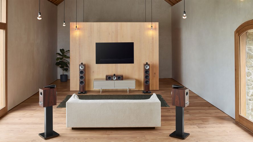 Bowers & Wilkins HTM71 S3 (Mocha) в интерьере