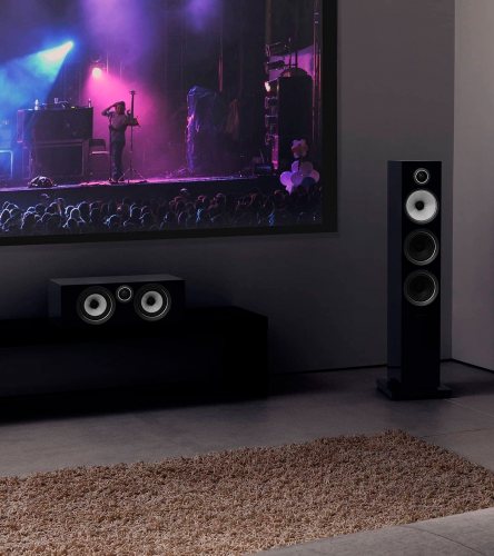 Bowers & Wilkins HTM72 S2 (Gloss Black) в интерьере