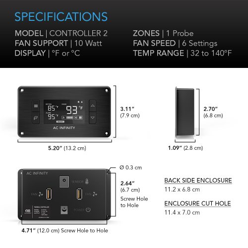 AC Infinity AIRPLATE T9