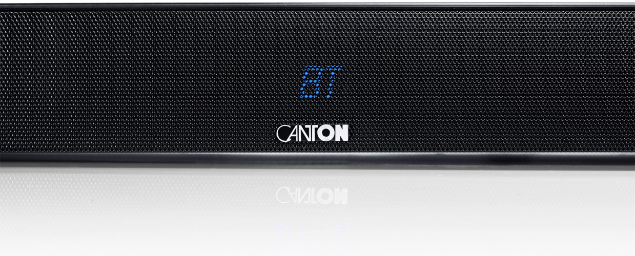 Canton DM 60 (Black Lacquer) передняя панель