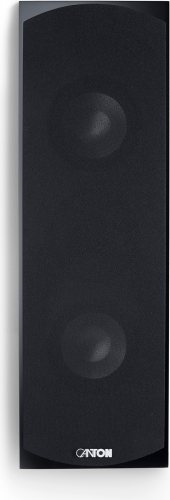 Canton GLE 417.2 OnWall (Black) передняя панель с решёткой