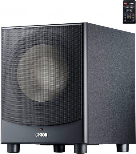 Canton SUB 500 R (Black) с решёткой пульт д.у.