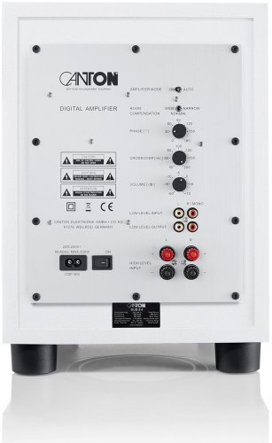 Canton SUB 8.4 (White) задняя панель