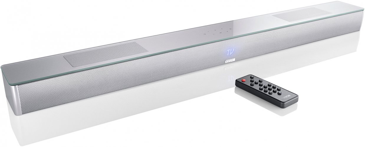 Canton Smart Soundbar 10 (Silver High Gloss Lacquer) с пультом д.у.