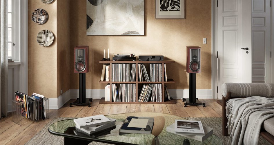 Dali EPIKORE 3 Maroon High Gloss В интерьере
