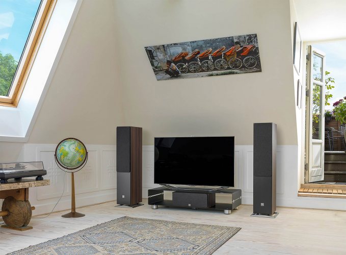 Dali OBERON 7 Dark Walnut В составе домашнего кинотеатра